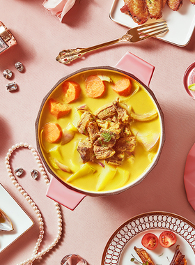 elon 德国铸铁珐琅锅家用酷彩蒸煮炖汤锅粘煮汤锅焖烧搪瓷锅