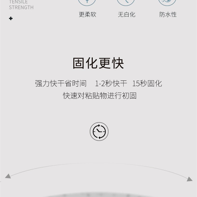 久而久石材929胶水S-20胶2胶石头胶瓷砖胶金属胶磁材固点胶