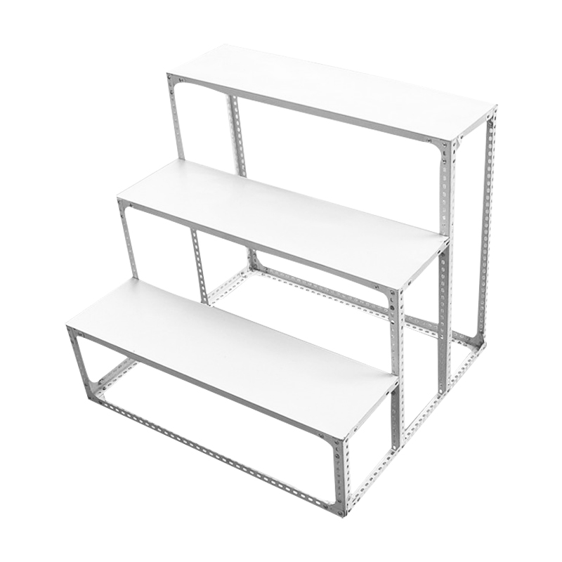 梯形货架展示架梯形置物花架粮油食品干货瓜子超市商品角铁架