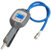 表胎压表精度数显带充气加气枪汽车轮胎监测压力电子打气表