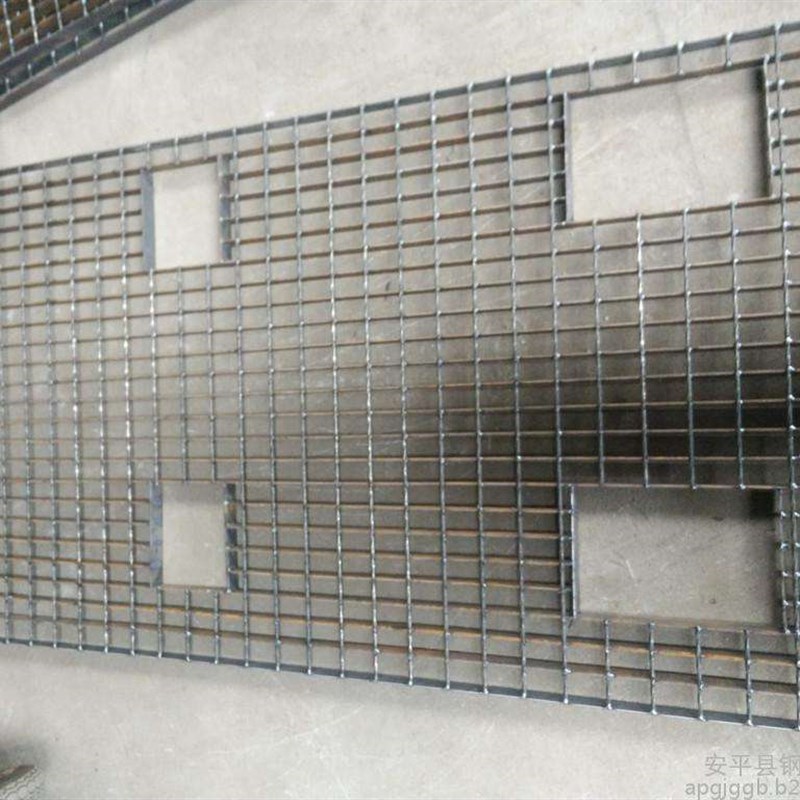 洗车房热镀锌钢格板楼梯脚踏步格栅板 不锈钢盖板网格平台地格栅