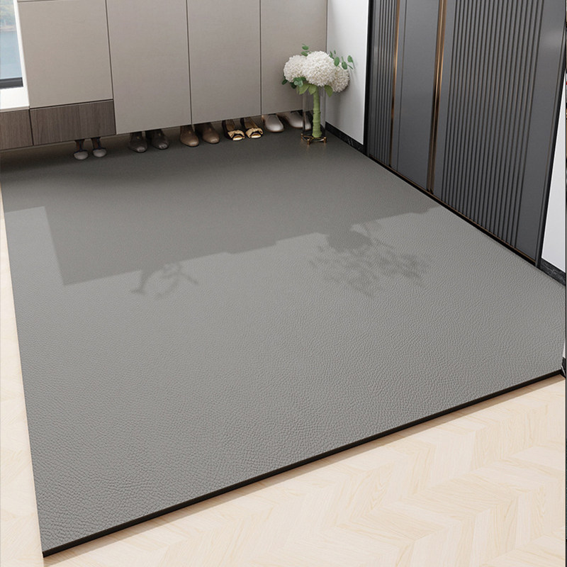 简约纯色入户门垫玄关进门地垫客厅门口地毯防滑脚垫免洗pvc皮革,居家布艺,入户地垫,淘宝优惠券,粉丝福利购,淘宝优惠卷
