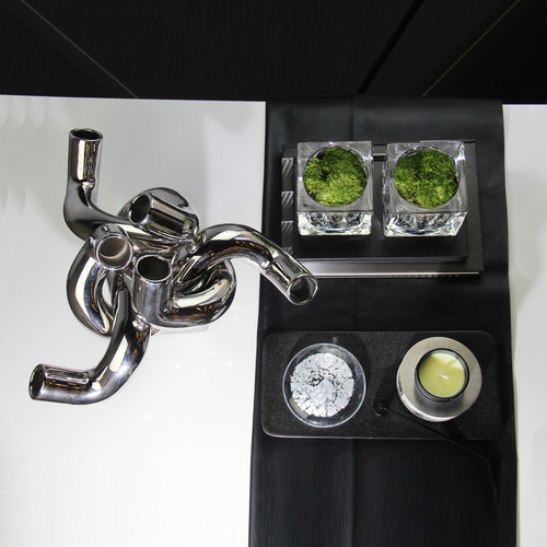 样板间样板房茶几艺托盘书桌飘窗洽谈桌台面装饰品软装