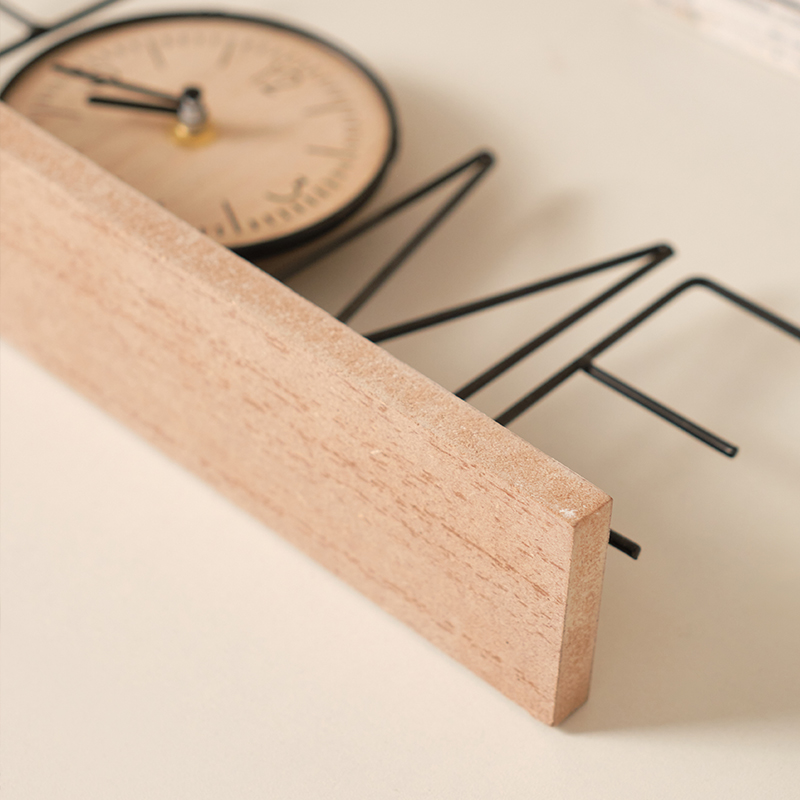 手工创意电视柜装饰摆件家居客厅卧室玄关酒柜办公室桌面时钟摆设