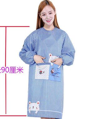 放水倒穿衣男式女土工厂间干活围裙上班加长加肥加大卓赵照