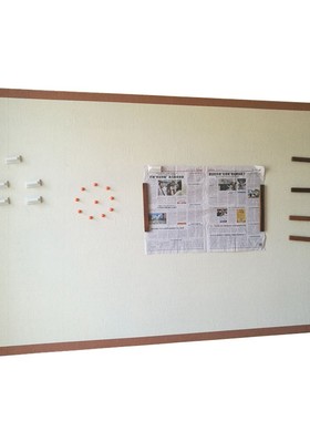 齐岳磁性毛毡墙贴吸磁铁书画毛毡国画墙工笔画毯书画教学画房画室