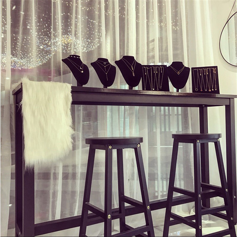 靠墙吧台桌家用靠窗阳台吧台长方形餐桌高脚桌椅长条桌窄桌子