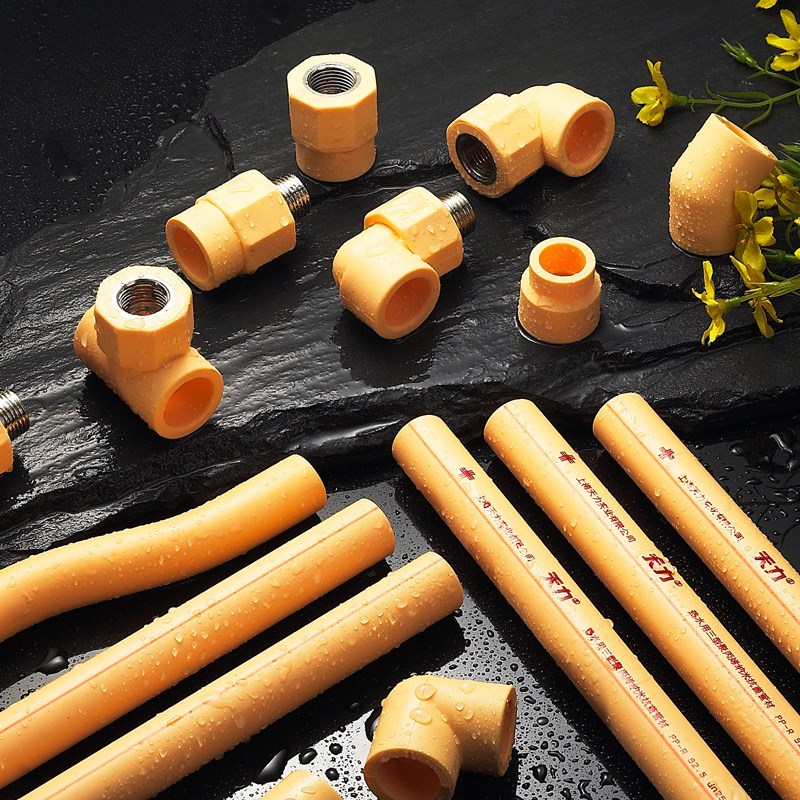 天力管水管 R材质水管 抗菌分管承口外螺纹接头2