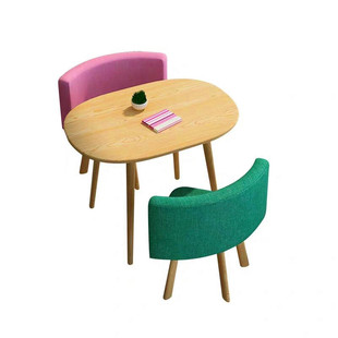 时尚洽谈桌椅休息茶水间阳台小户型桌椅店铺会客接待桌子