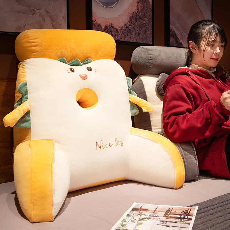 床头软包大靠背宿舍靠枕腰枕床上护腰枕头榻榻米靠垫床靠2022新款