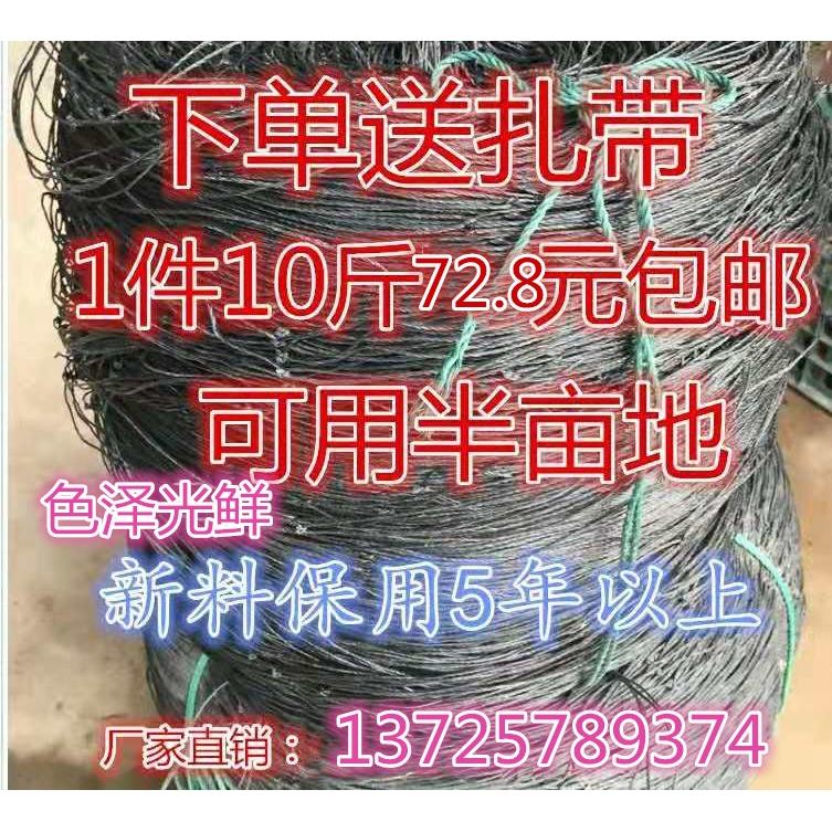 百香果搭架专用网 瓜果植物爬藤网 黄瓜大棚种植网10斤62.8元包邮