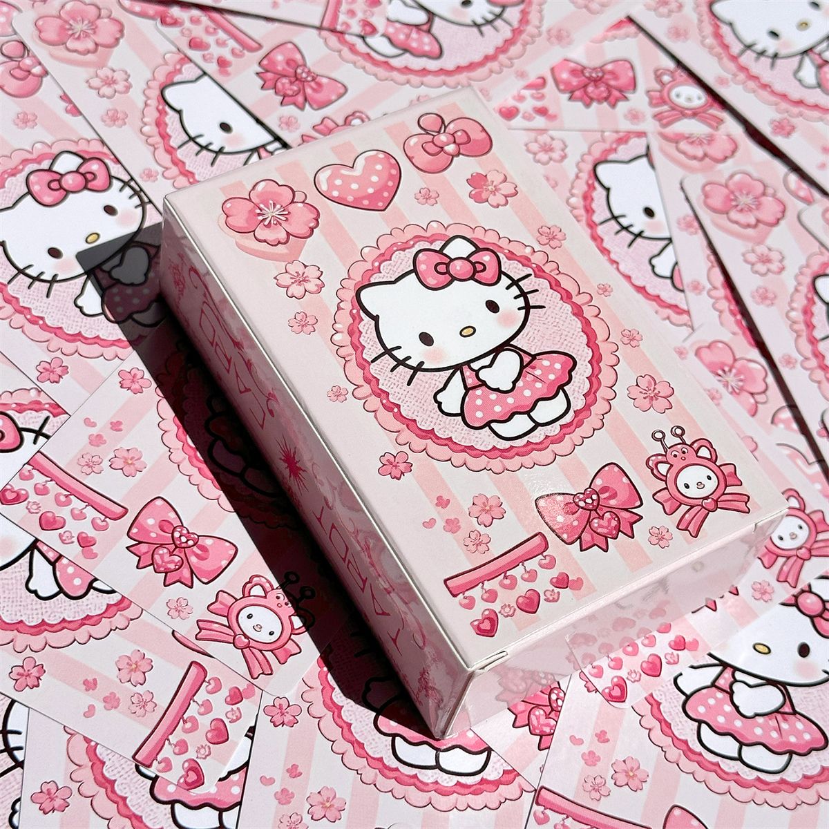 新款Tarot韦斯特凯蒂猫卡通ins高颜值78张塔桌罗学习塔牌自带牌意