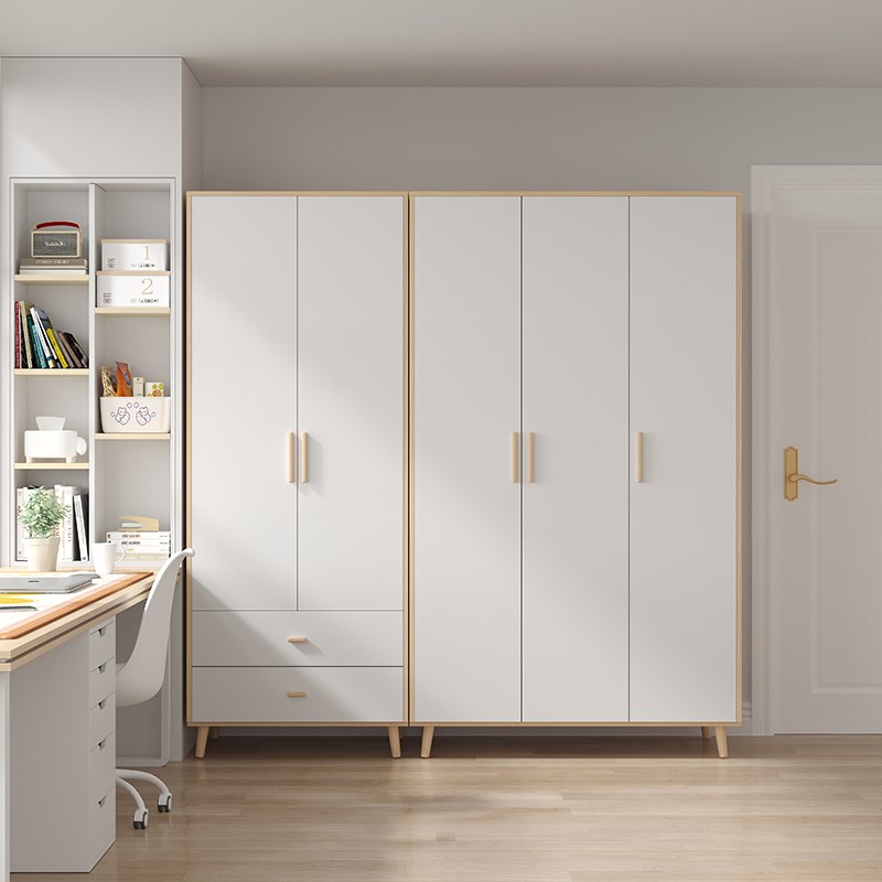 比熊实木儿童家居现代成品家用卧室小户型衣橱