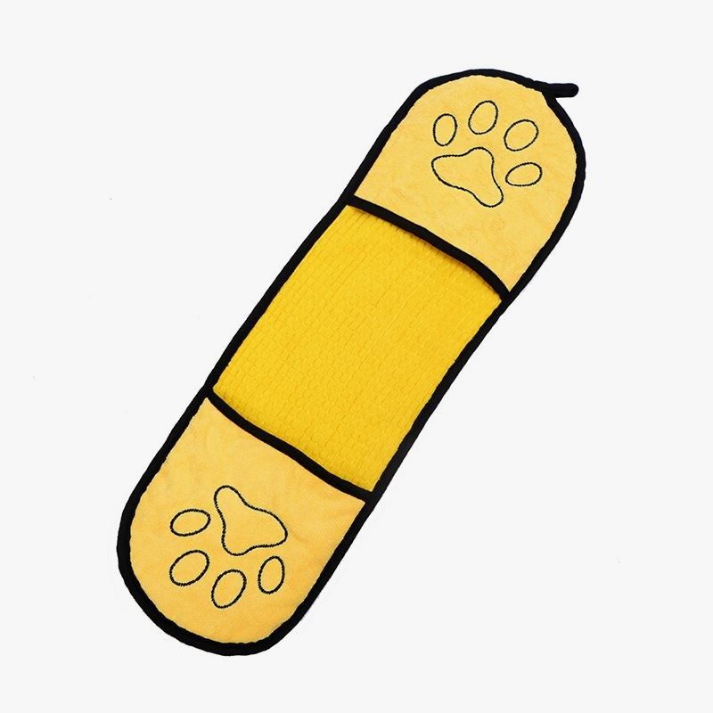 雪尼尔加厚宠物吸水速干毛巾卡通印口袋式猫咪狗狗洗澡洁浴巾,居家布艺,床边毯,淘宝优惠券,粉丝福利购,淘宝优惠卷