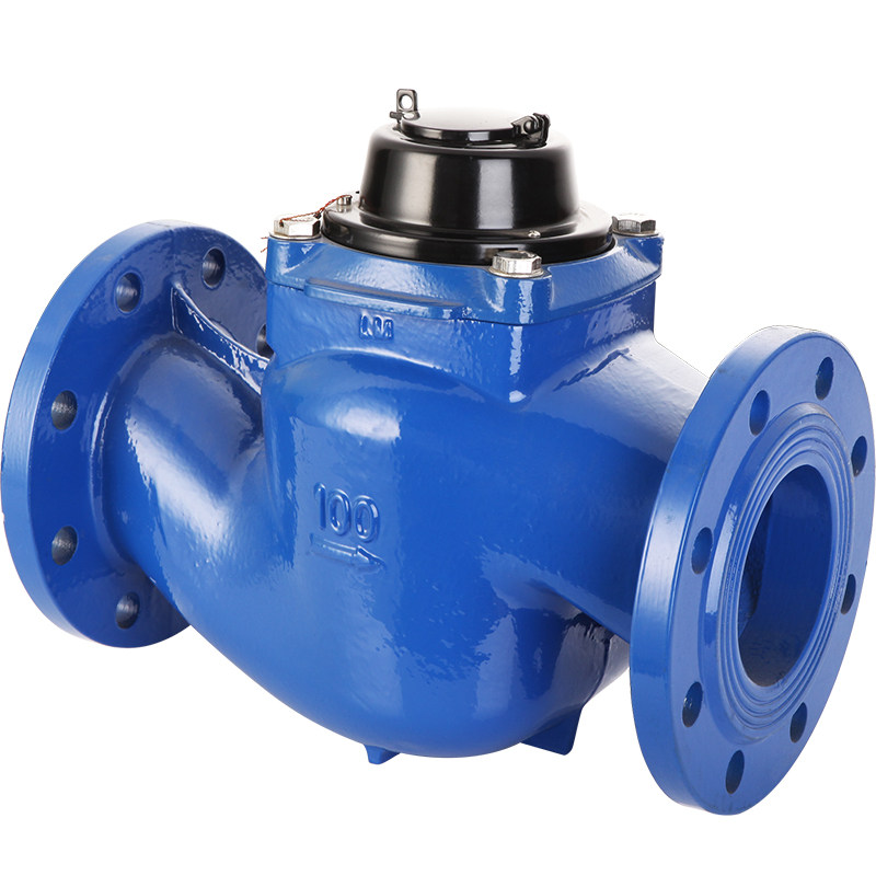 直销宽量程高灵敏精度数字防冻裂法兰干式可拆卸WS垂直螺翼式水表