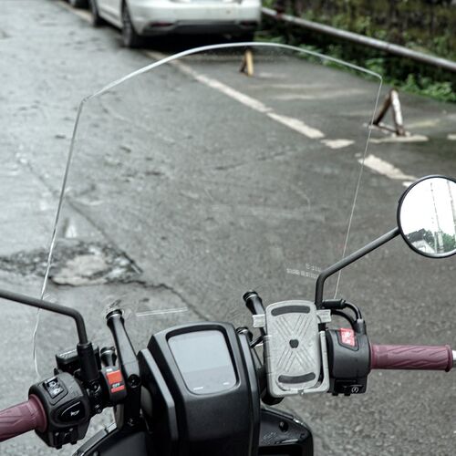 骑士牛力刻及美前挡风玻璃改装风挡加挡雨板
