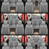 坐垫 亚麻七座垫汽车四季 东风风行 座四季