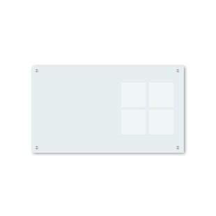 臻格超白烤漆玻璃白板挂式支架式办公室磁性钢化写字板定制黑板墙