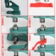 打扣机带磁性模具空心铆钉广告喷绘布一次成型气眼圆环扣安装 工具