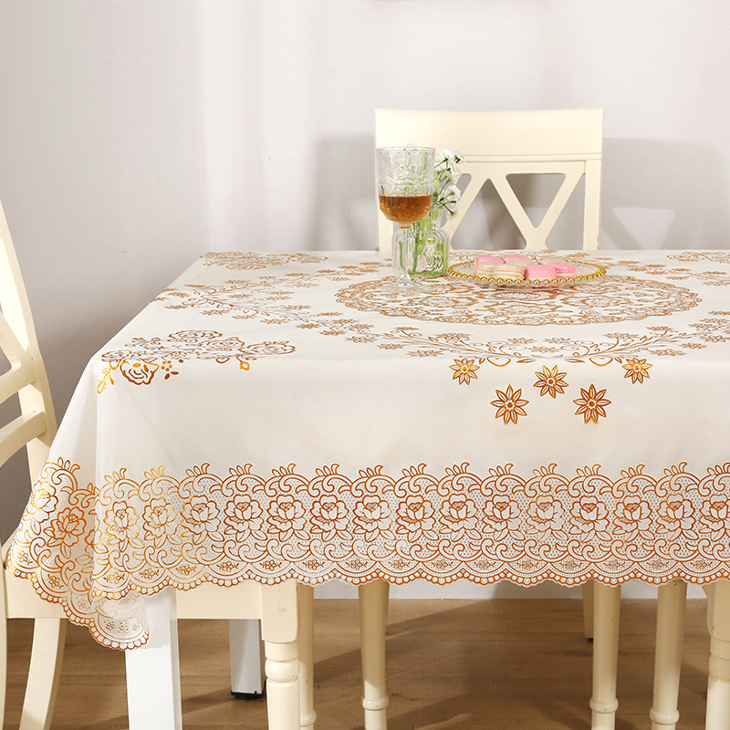 方桌布防水防油免洗正方形PVC塑料餐桌布八仙桌麻将桌台布茶几布