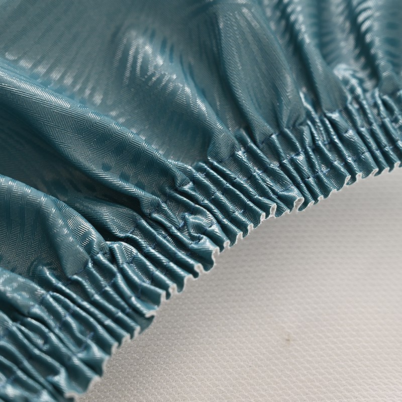 圆桌桌布全包松紧圆形桌罩防水防油防烫免洗台布家用小圆桌子