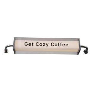 吊挂灯箱广告牌定制创意层侧装门牌门头发光招牌灯牌