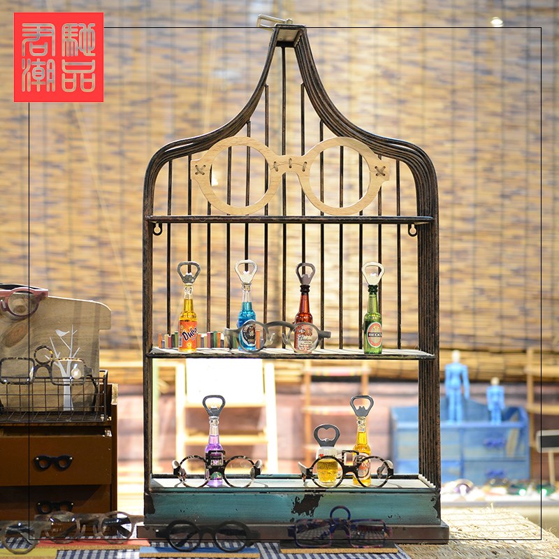 君驰潮品实木眼镜店陈列道具定制 眼镜饰品新款 太阳镜展示架