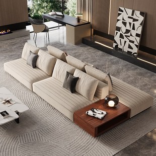 横厅客厅面沙发大小户型别墅背靠背向坐布艺罗杰沙发模块
