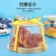 个食品级盒塑料吸塑盒包装 盒圆形筒全塑西点盒