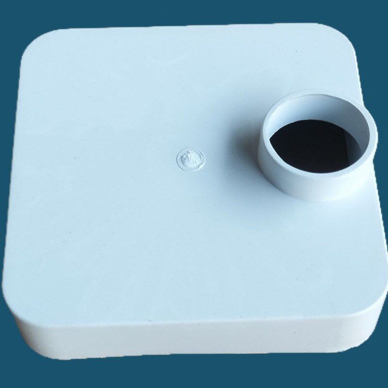 PVC管件正方形管水培管道配件塑料管件给水排水管件方管堵盖直接