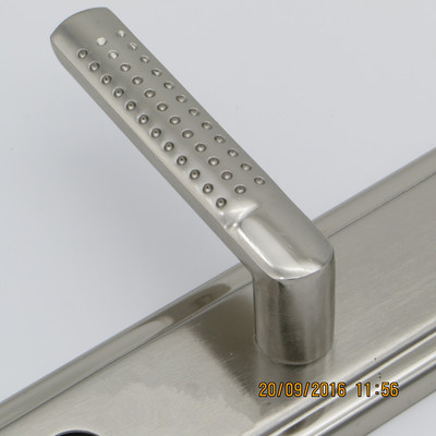 老式门把手11型星月神盼盼春天防盗门拉手把手圆孔门锁配件加厚