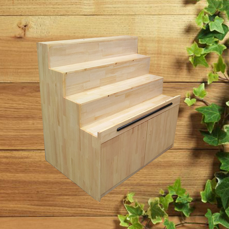 超市货架粮油陈列柜商场特产零食展示柜中岛便利店产品促销台实木