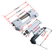 户合页断桥铝新款 内内倒下合页通用门五金铰链
