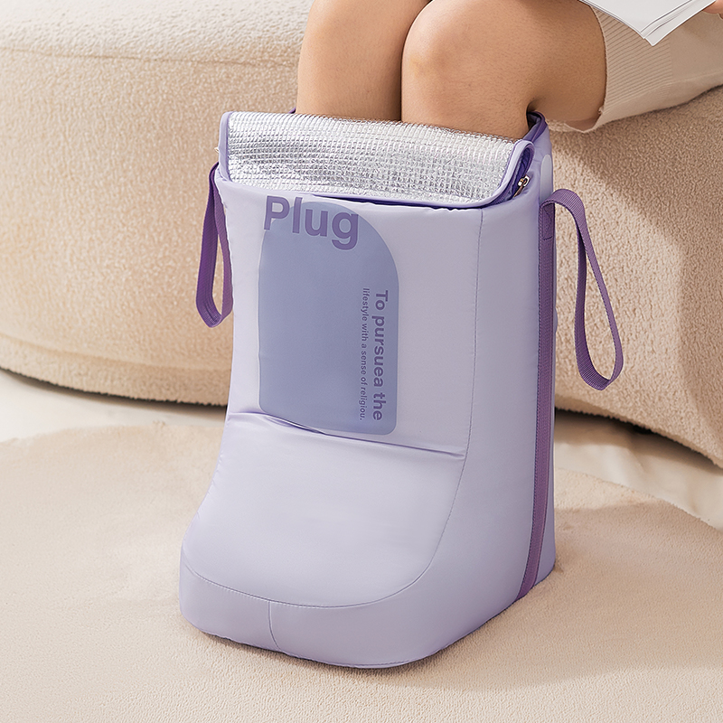 保温泡脚桶过小腿可折叠恒温家用省水高深桶泡脚袋足浴鞋靴洗脚盆