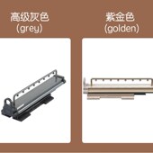 顶装 架缓冲阻尼挂衣器衣通 衣架推拉挂衣杆伸缩裤