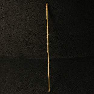 纯手工制作天然满钉罗汉竹教鞭把玩手棍竹节棍戒尺竹制小手杖龟甲