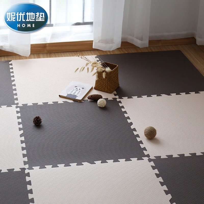 防水宿舍拼接泡沫地垫 寝室铺地板软垫子大号塑料拼图爬行垫