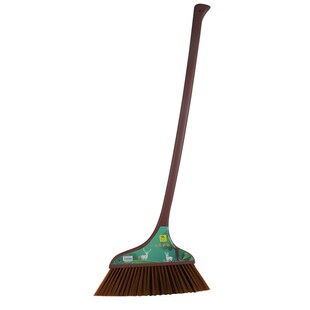 扫把头杆子一体扫帚塑料加密扫把扫水全塑料杆瓷砖扫把