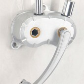 杆升降晾衣架通用晾衣架手摇器手梅十字齿六齿六角六边