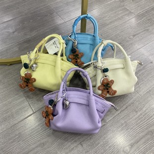 罗耶尔葵尔正品女包时尚洋气百搭水桶包女士包包云朵包手机包8912