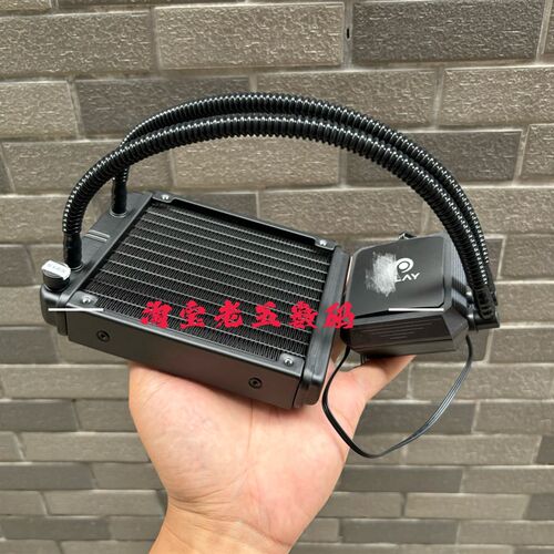 全新!120CpPU电脑风扇水冷散热器 铜头