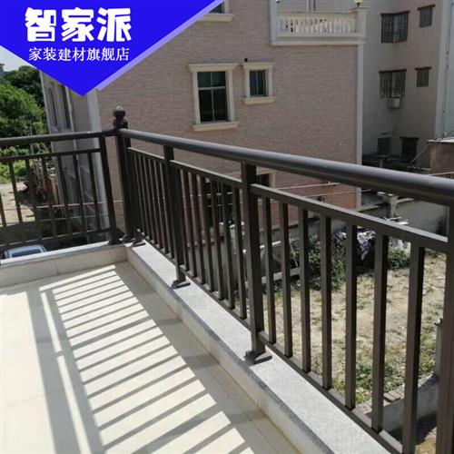 智台派 楼顶阳台护栏手家扶露栏杆室外镀锌围栏阁楼家用楼梯防护