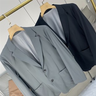 商务免烫休闲西服西装 春夏男士 外套男 抗皱四弹力面料 一线高端