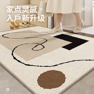 现代轻奢入户门i地垫室内门厅进门玄关地毯门口防滑脚垫可定制尺