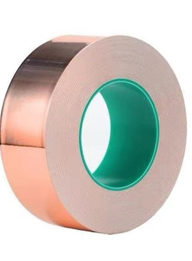 德莎60238单面黑色铜箔导电胶带显示屏包边胶带 整支散料模切冲型