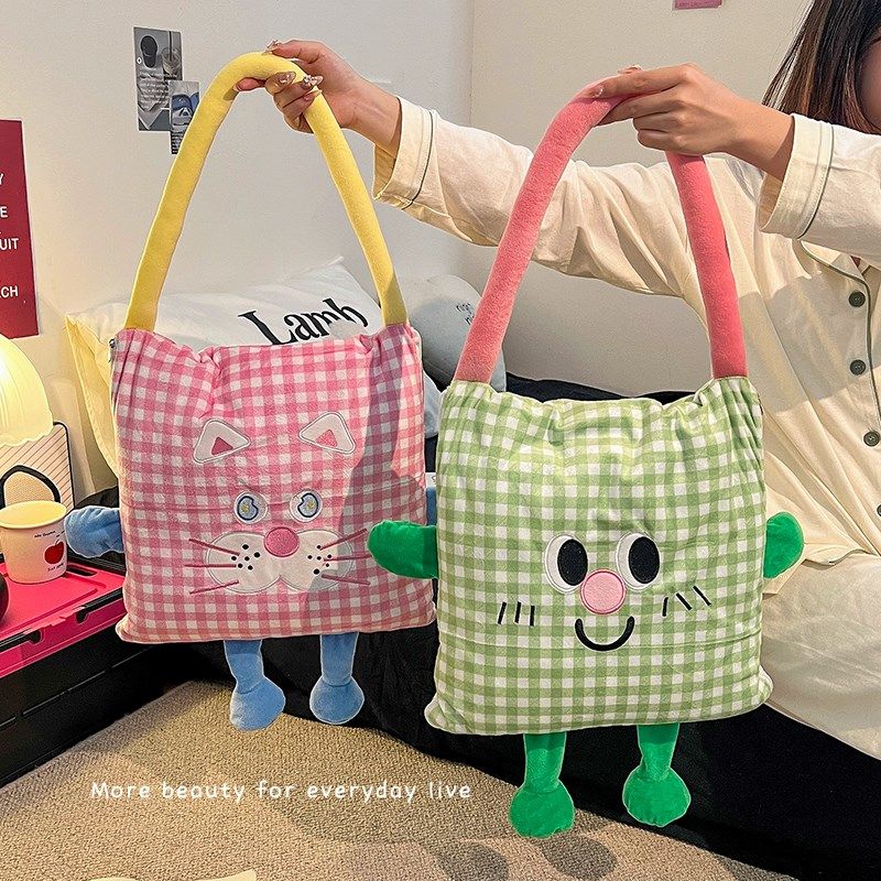 毛毯加厚冬季抱枕被小毯子二合一午睡办公室盖腿沙发披肩盖毯午休,居家布艺,抱枕被,淘宝优惠券,粉丝福利购,淘宝优惠卷