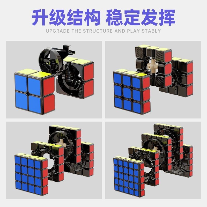 三阶五魔方磁力版十二面体顺滑比赛异形不规则魔方