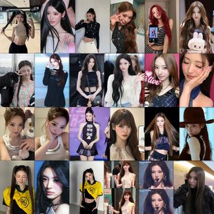 189张MEOVV组合成员Anna田中杏奈贴纸高清神图装饰手机壳手账贴画