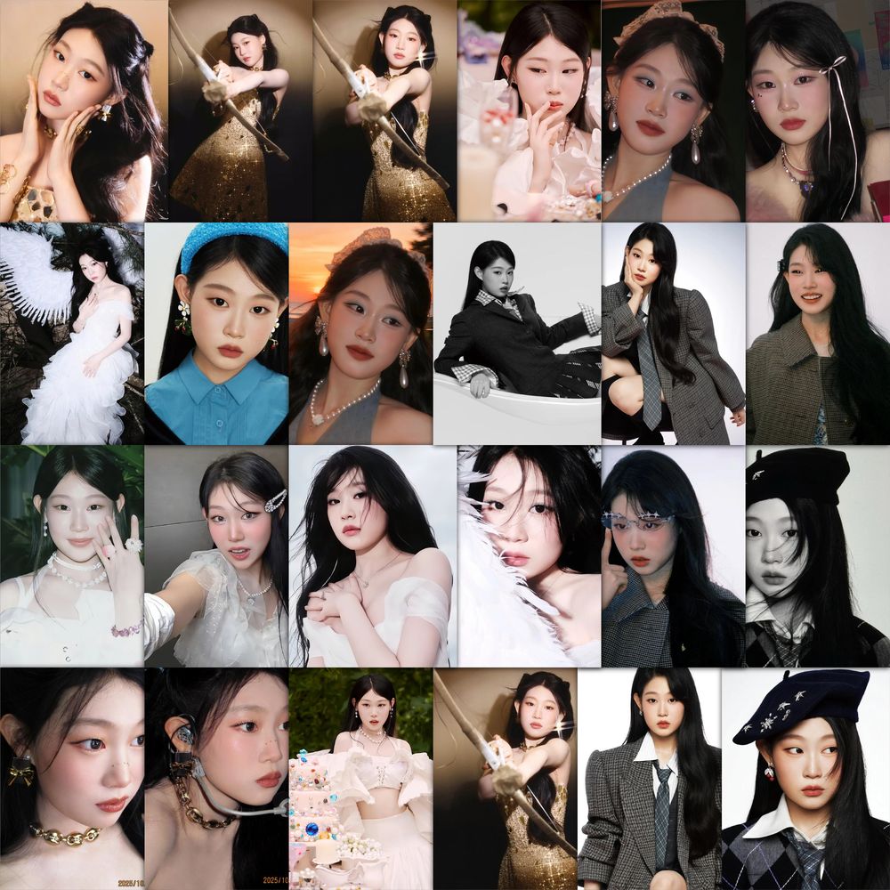 沈佳润nina贴纸明星高清手帐素材