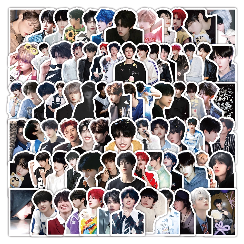 315张朱志鑫贴纸内娱男团TOP登陆少年成员周边装饰水杯手机贴画